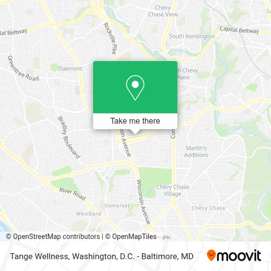 Tange Wellness map