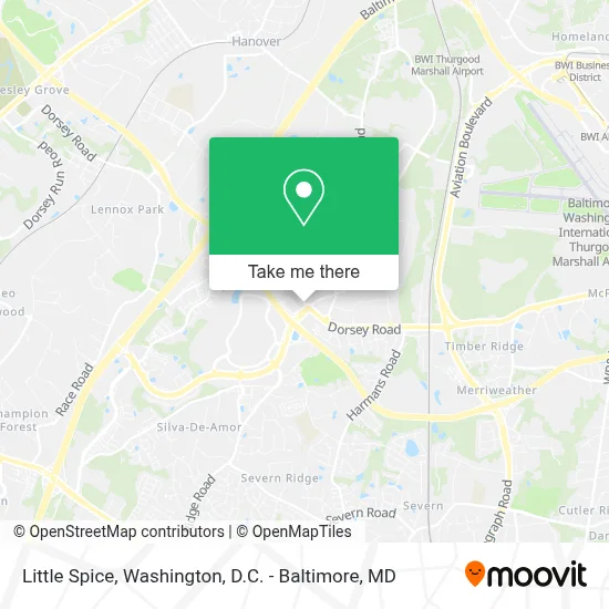 Little Spice map