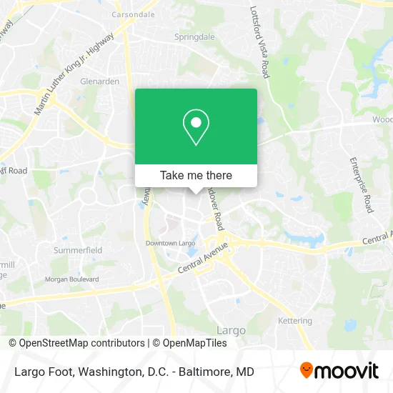 Largo Foot map