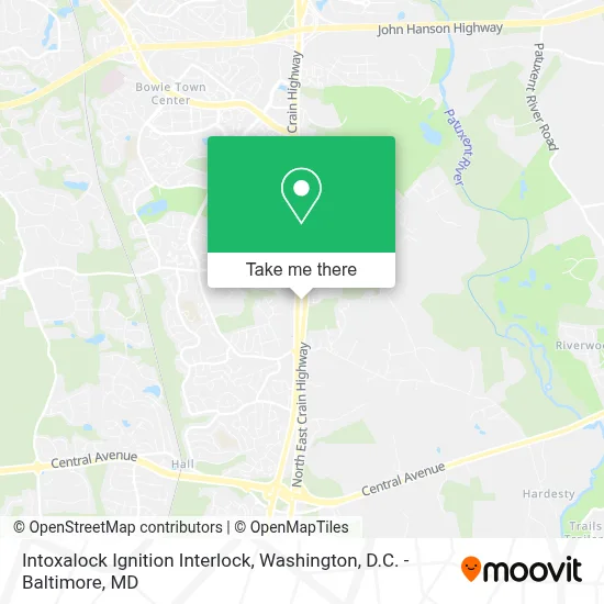 Intoxalock Ignition Interlock map
