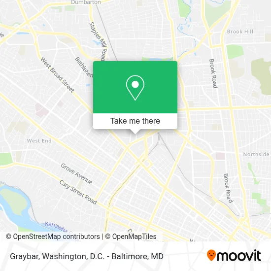 Graybar map
