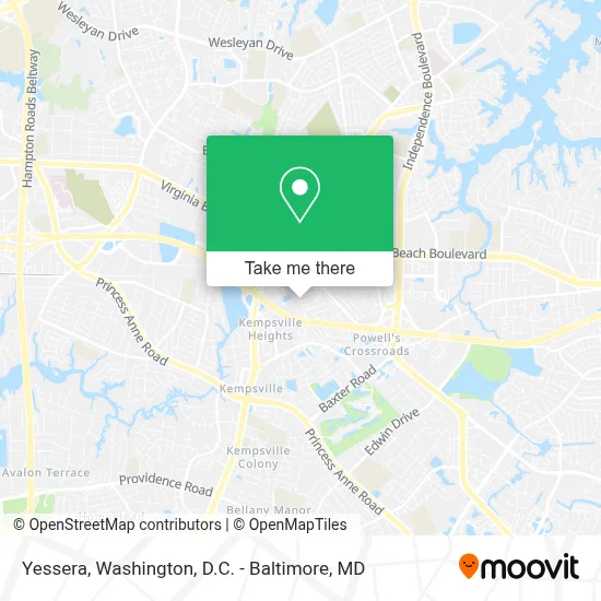 Yessera map