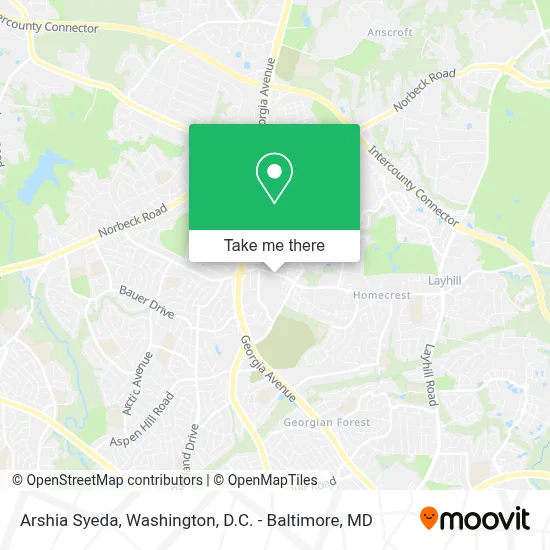 Arshia Syeda map