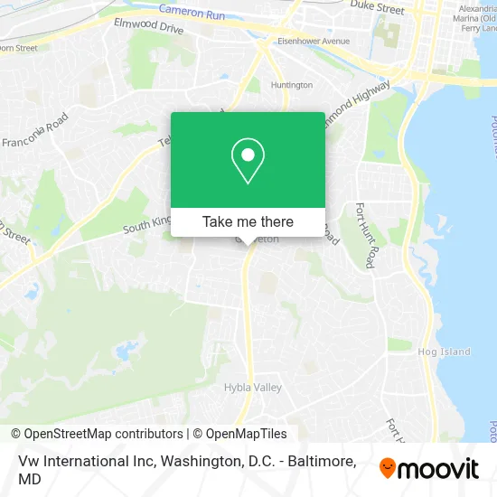 Vw International Inc map