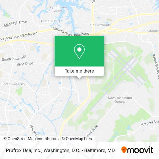 Prufrex Usa, Inc. map