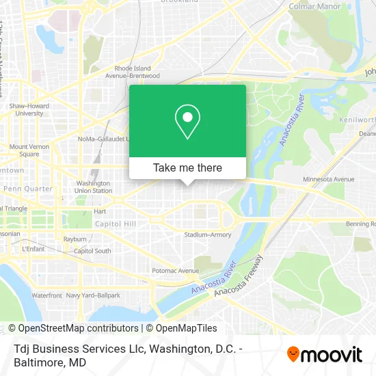 Tdj Business Services Llc map