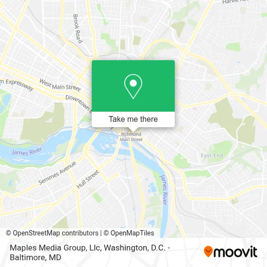 Maples Media Group, Llc map