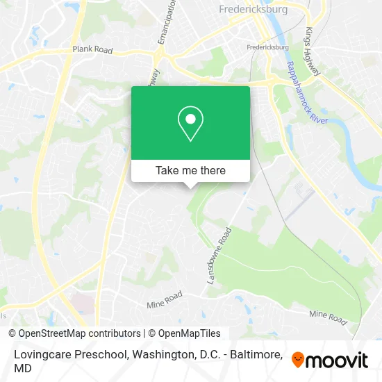 Lovingcare Preschool map