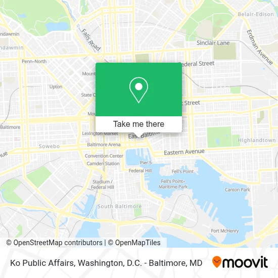 Ko Public Affairs map