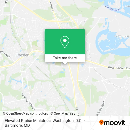 Elevated Praise Ministries map