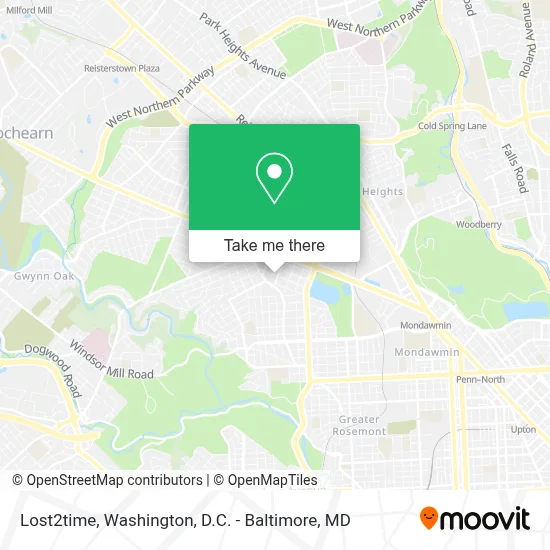 Lost2time map