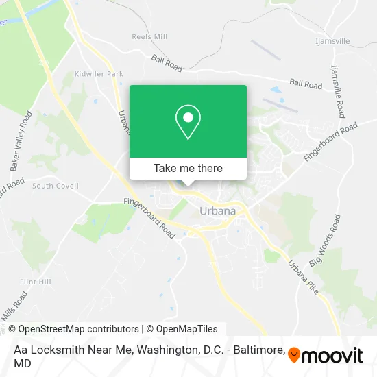 Aa Locksmith Near Me map