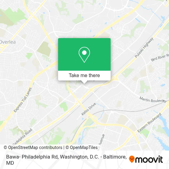Bawa- Philadelphia Rd map