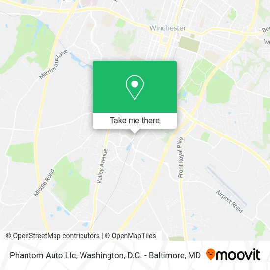 Phantom Auto Llc map