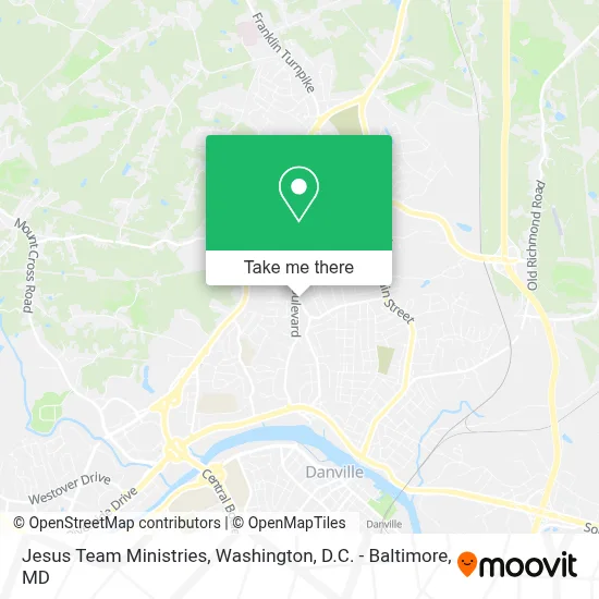 Jesus Team Ministries map