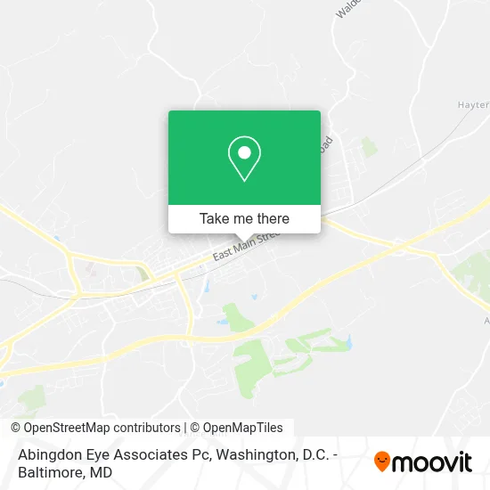 Abingdon Eye Associates Pc map