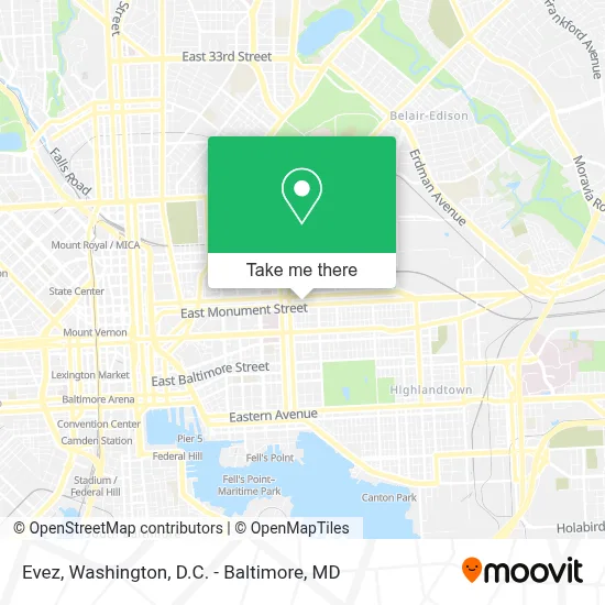 Evez map