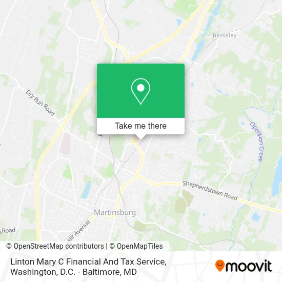 Linton Mary C Financial And Tax Service map