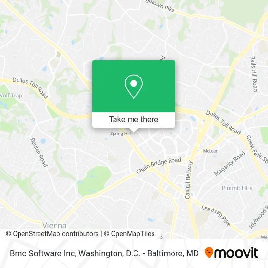 Bmc Software Inc map