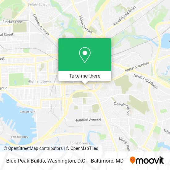 Blue Peak Builds map