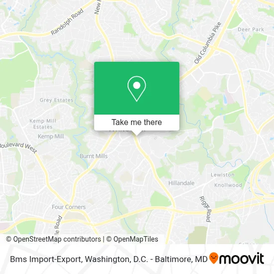 Bms Import-Export map