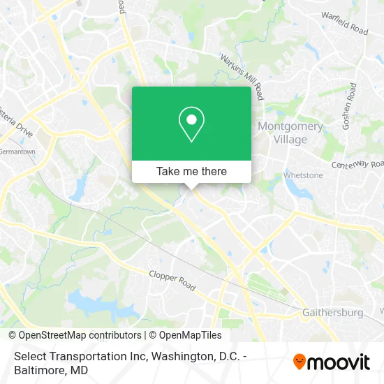 Select Transportation Inc map