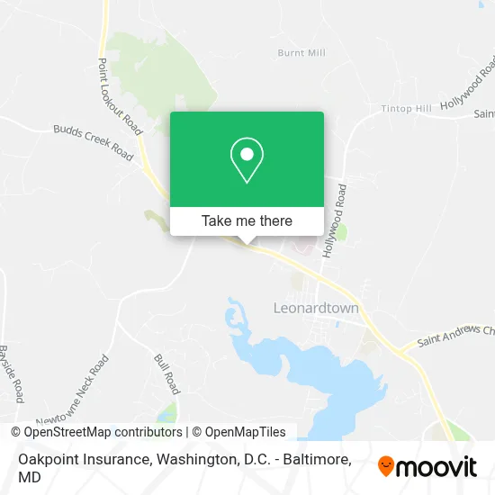 Oakpoint Insurance map