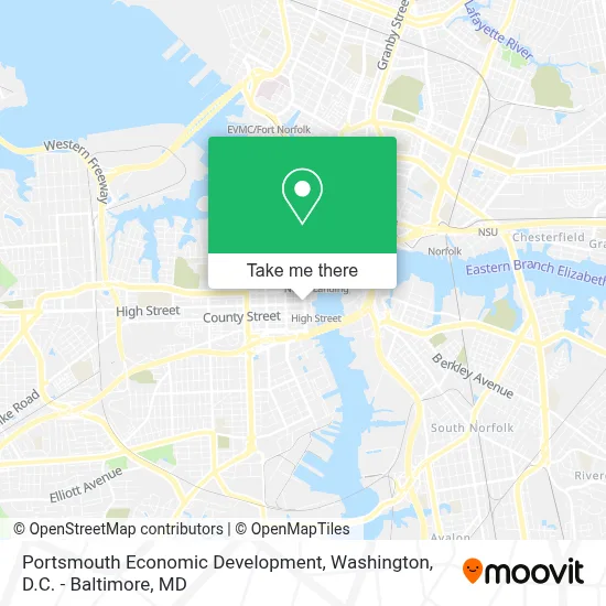 Portsmouth Economic Development map