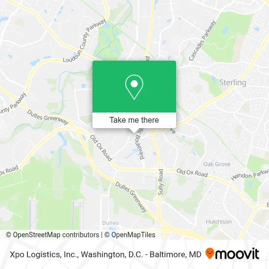Xpo Logistics, Inc. map