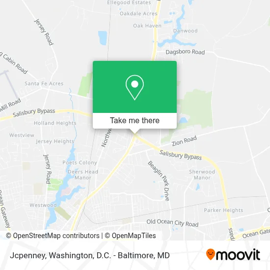 Jcpenney map