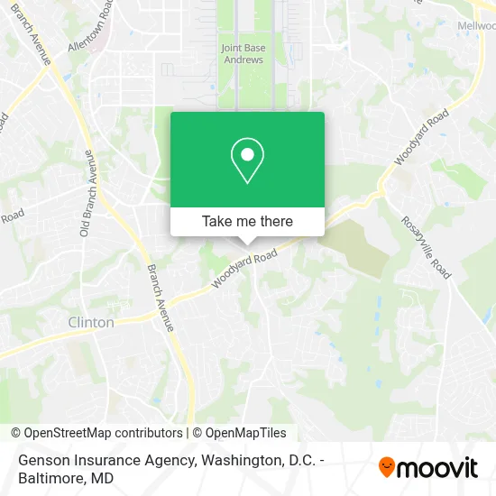 Genson Insurance Agency map