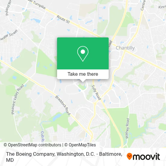 The Boeing Company map