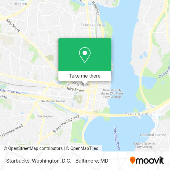 Starbucks map