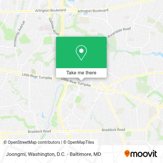 Joongmi map
