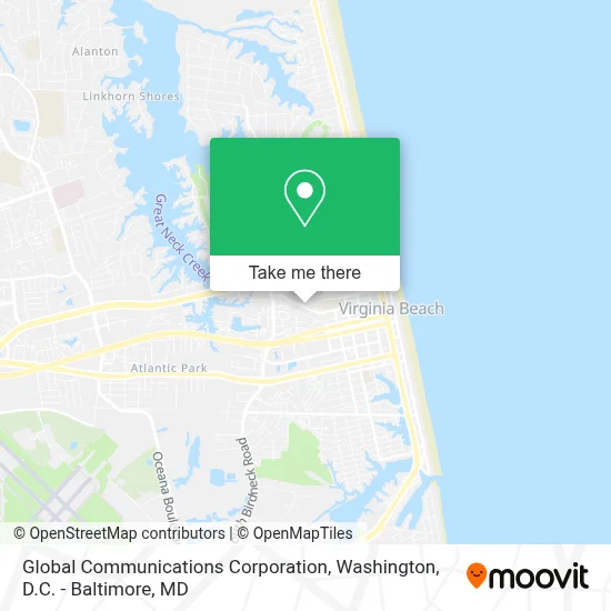 Global Communications Corporation map