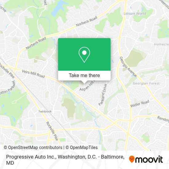 Progressive Auto Inc. map