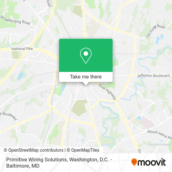 Primitive Wiring Solutions map