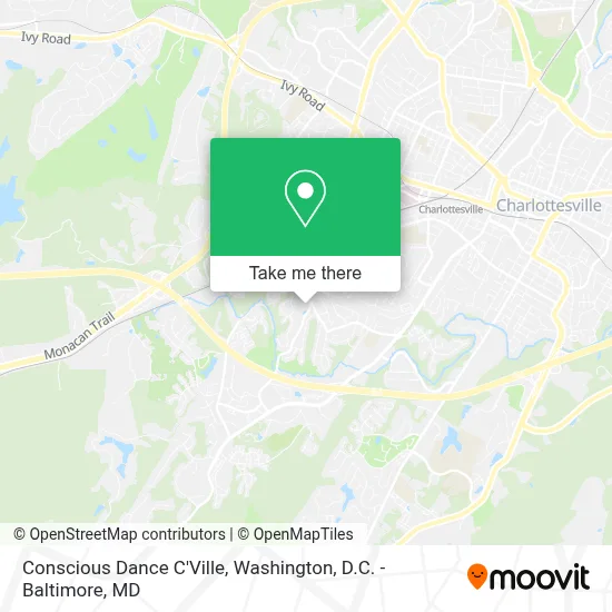 Conscious Dance C'Ville map
