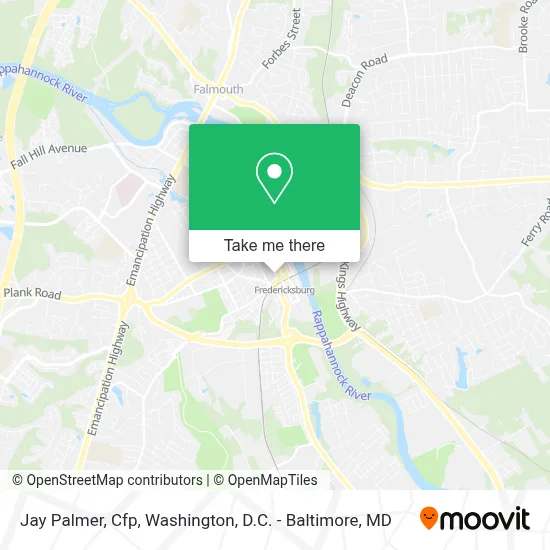 Jay Palmer, Cfp map