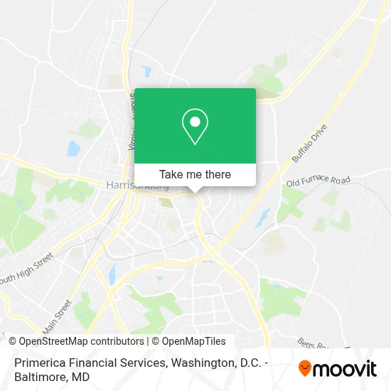 Primerica Financial Services map