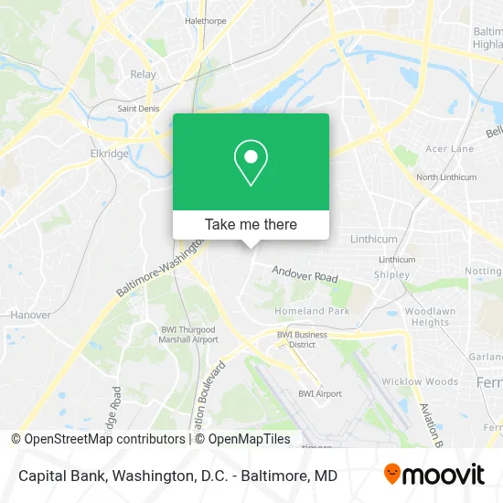 Capital Bank map
