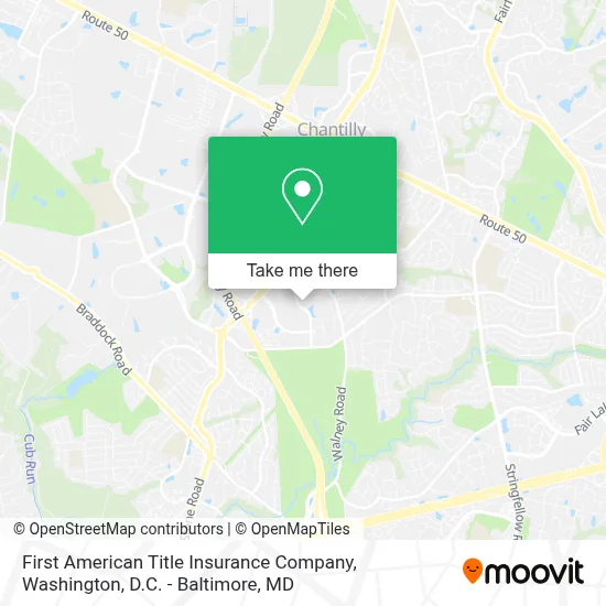 First American Title Insurance Company map