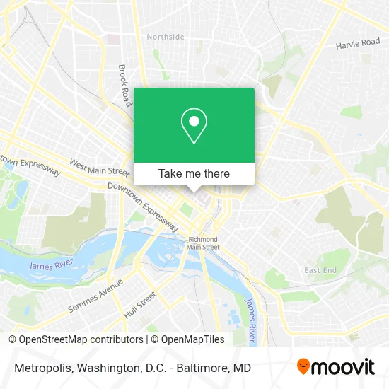 Metropolis map