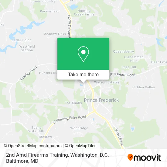 2nd Amd Firearms Training map