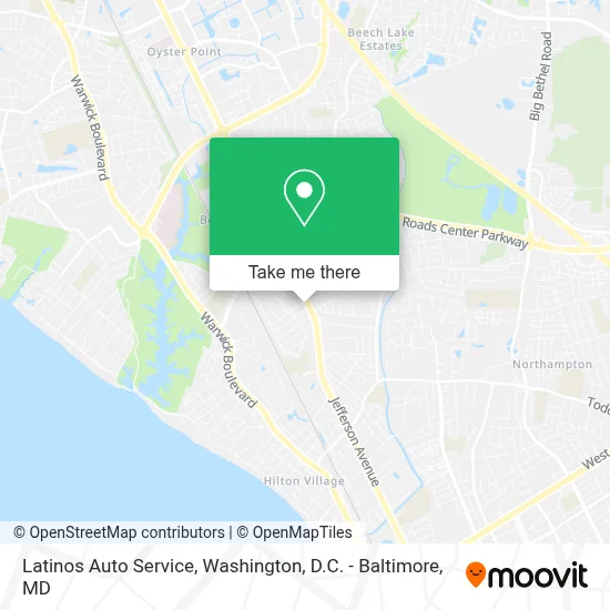 Latinos Auto Service map