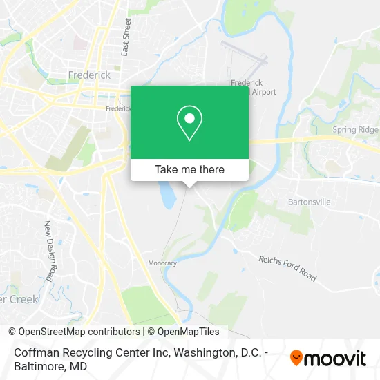 Coffman Recycling Center Inc map