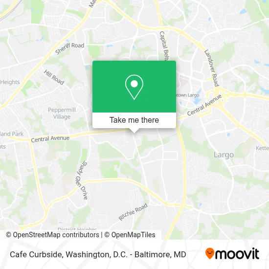 Cafe Curbside map