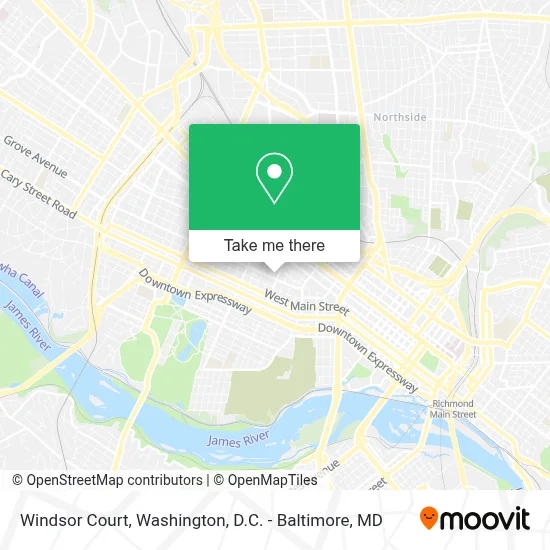 Windsor Court map