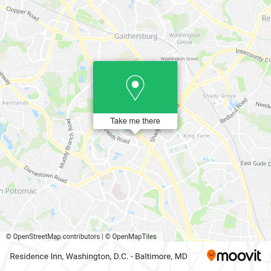 Residence Inn map