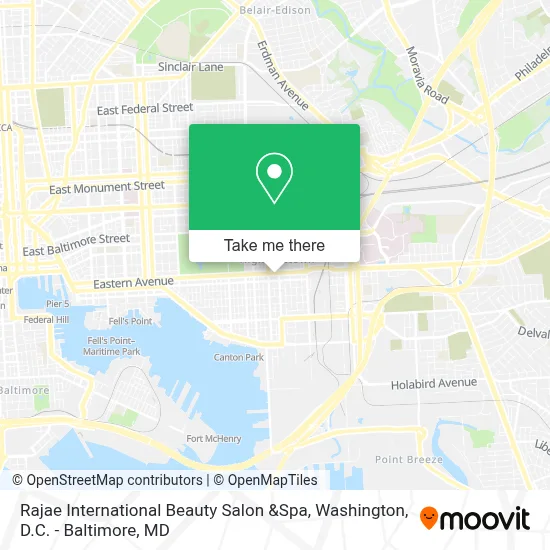 Rajae International Beauty Salon &Spa map